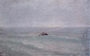 Arkhip Ivanovich Kuindzhi The Boat on the sea Spain oil painting artist